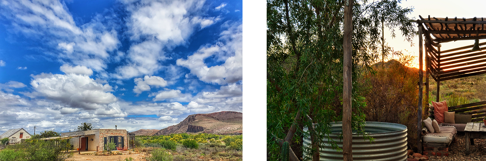 The Studio is set in an open position in the valley, yet is completely private with a secluded pool area and shaded outside lounge