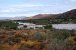 Touw River in flood at Ockertskraal, The Place